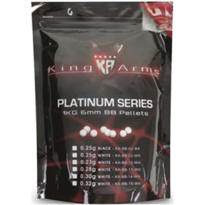 Bolsa balin King arms 0,25 grains calibre 6mm