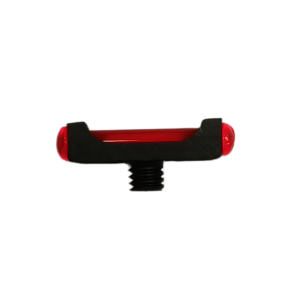 Punto de mira delantero rojo para escopeta 3,0 mm
