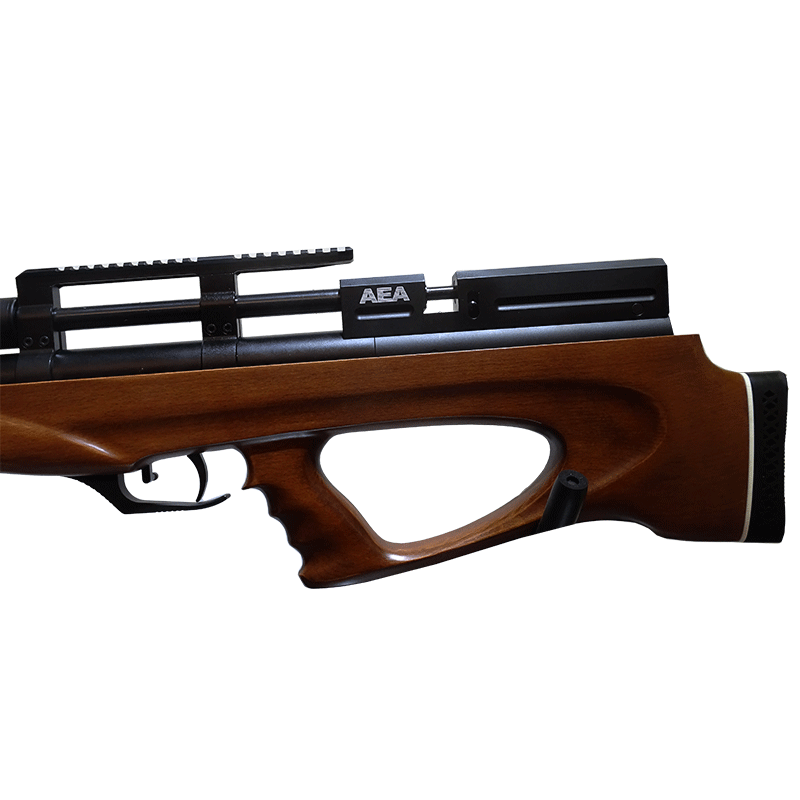 Rifle pcp Aea Challenger bullpup REGULADO cal. 5.5 y 80 Joules + FUNDA Y POSTONES DE REGALO - Imagen 2