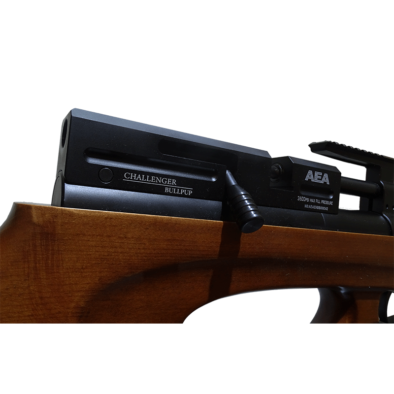 Rifle pcp Aea Challenger bullpup REGULADO cal. 5.5 y 80 Joules + FUNDA Y POSTONES DE REGALO - Imagen 3
