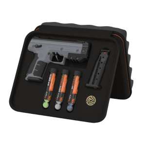 Kit Pistola traumática Byrna Sd xl gris calibre .68 + 10 Co2
