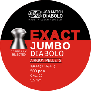 Lata poston Jsb Jumbo diabolo 15,89 grains 500 unid. calibre 5,5