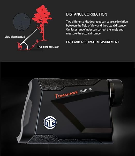 TELEMETRO TOMAHAWK RANGE FINDER LASER 800B - Imagen 3