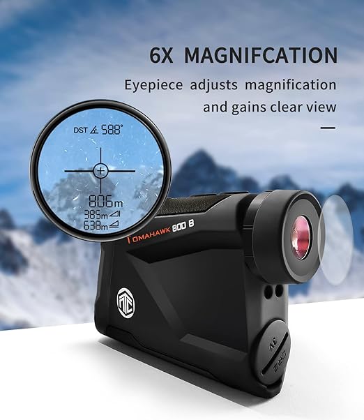 TELEMETRO TOMAHAWK RANGE FINDER LASER 800B