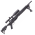 🔥¡OFERTA ESPECIAL! KIT RIFLE PCP BENJAMIN ARMADA CAL 5.5 SINTETICO 305 M/S 28 J + FUNDA Y POSTONES