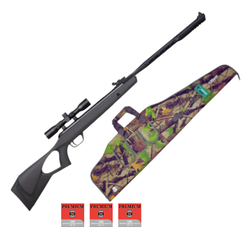 Rifle nitro pistón Benjamin Ironhide calibre 5,5 + mira 4x32