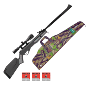 RIFLE NITRO CROSMAN MAG-FIRE ULTRA C/ MIRA 3-9X40 AO // CARGADOR + FUNDA + POSTONES DE REGALO