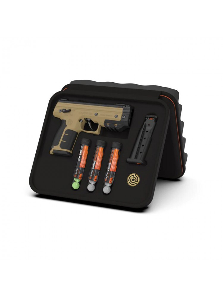 Kit Pistola traumática Byrna Sd xl tan calibre .68 + 10 Co2