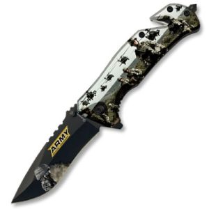 Navaja 3D Albainox Army Fos 8,2 cm 18132