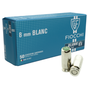 Fogueo Fiocchi calibre 8mm 50 Unid.