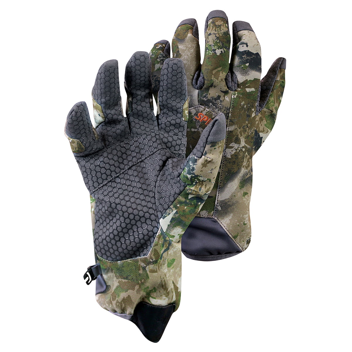 Guante sin dedo Spika Camuflado talla XL