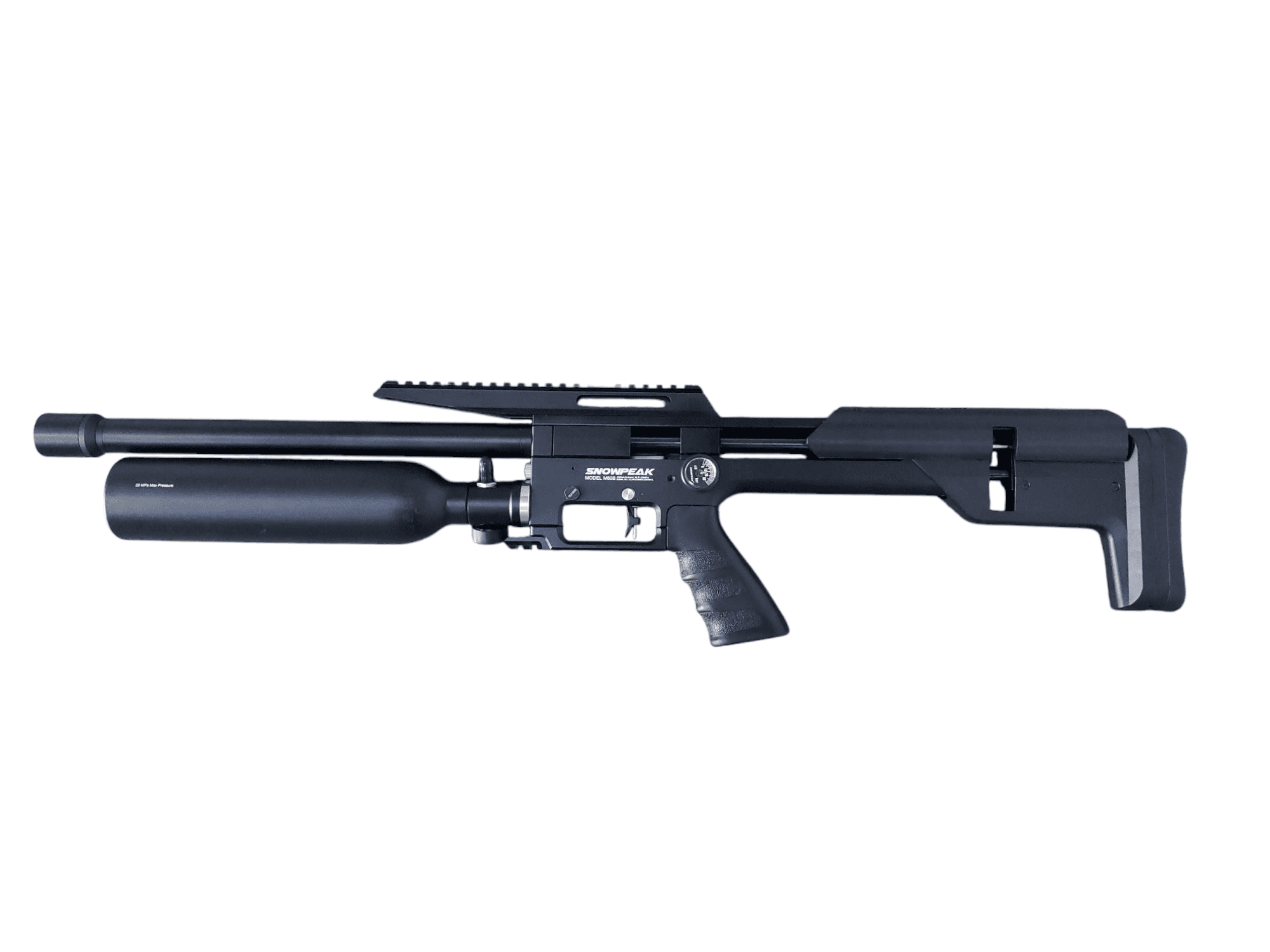 RIFLE PCP SNOWPEAK M60B CAL. 5,5 + FUNDA Y POSTONES DE REGALO (INCLUYE SUPRESOR) - Imagen 5