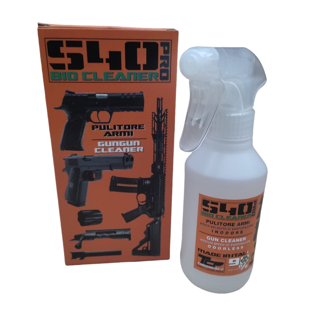 ATOMIZADOR INCOLORO BIODEGRADABLE TCP S40 BLU CLEANER