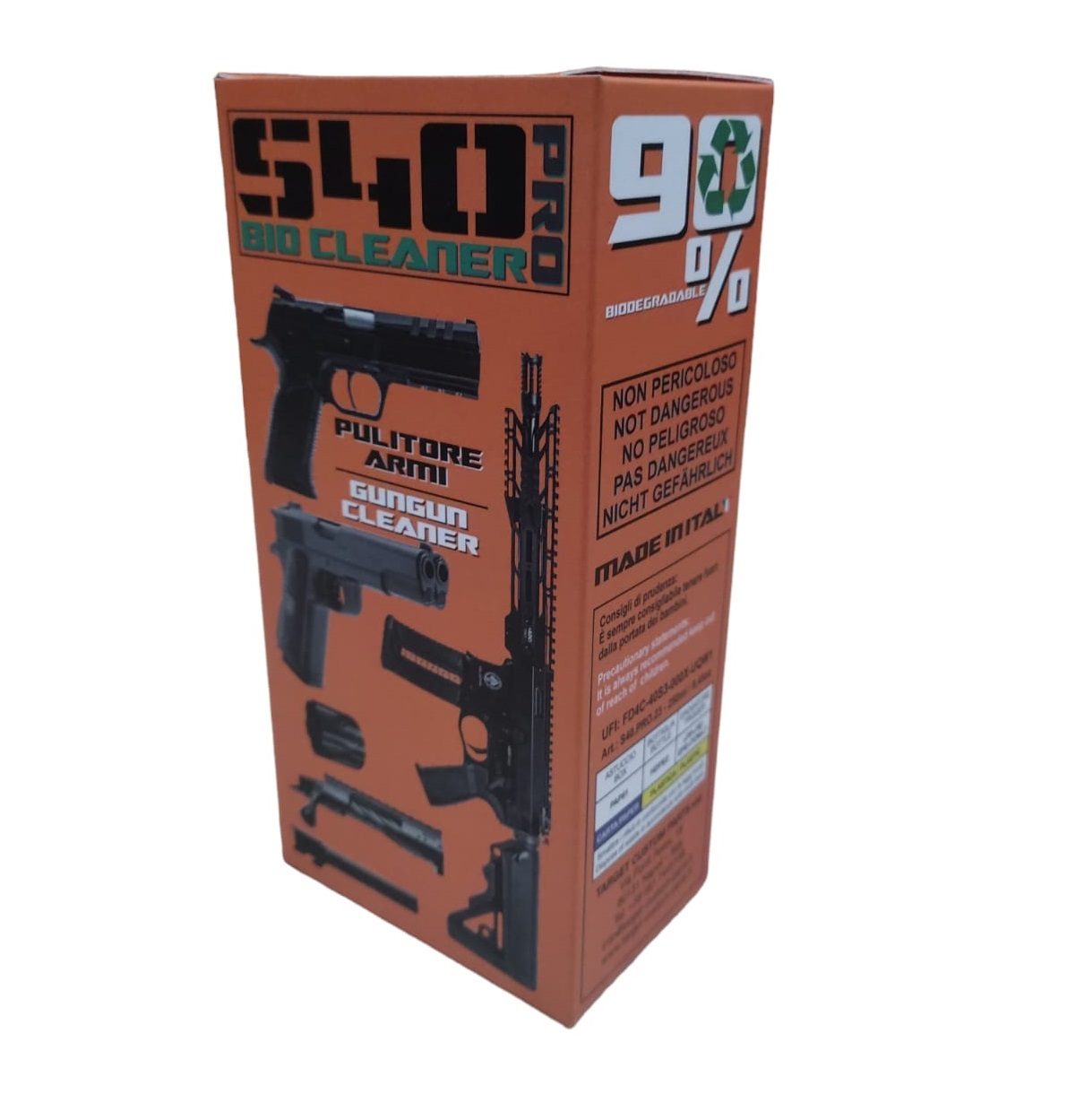 ATOMIZADOR INCOLORO BIODEGRADABLE TCP S40 BLU CLEANER - Imagen 2
