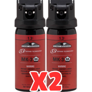 Pack spray pimienta Defense technology Mk3 42 gramos