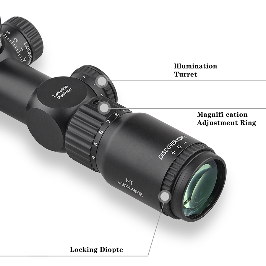🔥MIRA DISCOVERY 4-16x44 SFIR P.PLANO FOCAL GEN2 / M9 - Imagen 5