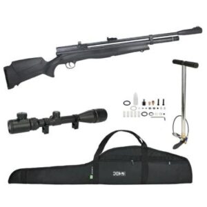 🔥¡OFERTA ESPECIAL! KIT RIFLE T-REX BOMBIN + MIRA + MONTURA + FUNDA Y POSTONES