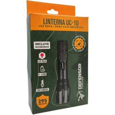 KIT LINTERNA LUZ ROJA UC-10