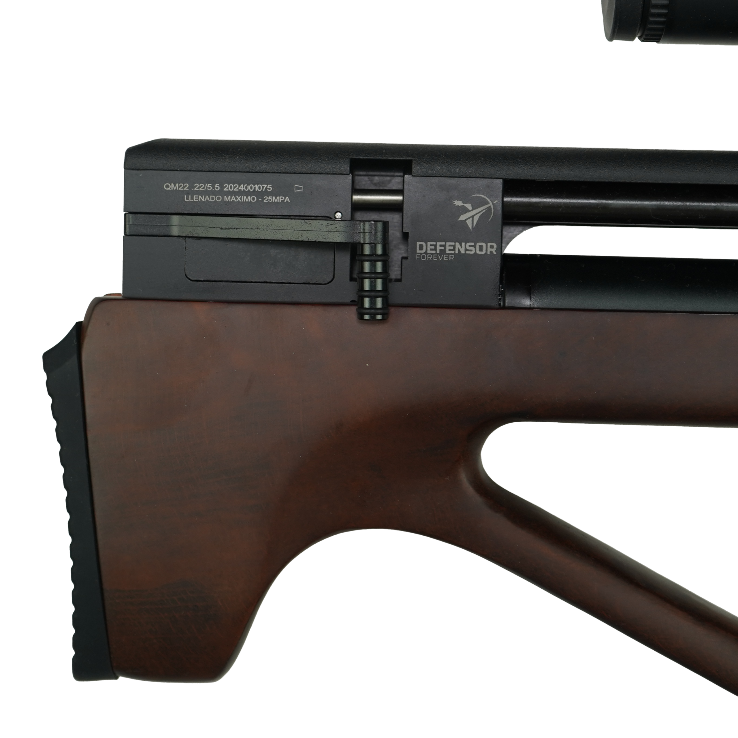 Rifle pcp bullpup Orion QM22 GEN 3 calibre 5,5 + Funda + Postones de regalo - Imagen 2