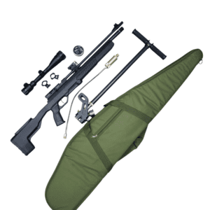 KIT RIFLE ICON CROSMAN C/ FUNDA-BOMBIN-MIRA 3-9X40 AOE-POSTONES