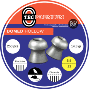 LATA POSTON TEC PREMIUM  DOMED HOLLOW // 250 UNID // 14,3gr CAL. 5,5