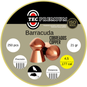 LATA POSTON TEC PREMIUM BARACUDA CAL. 5,5 // 250 UNID // 21gr