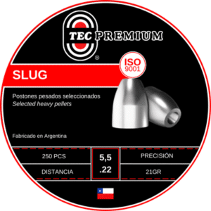 LATA POSTON TEC PREMIUM SLUG// 250 UNID // 21 GR CAL. 5,5
