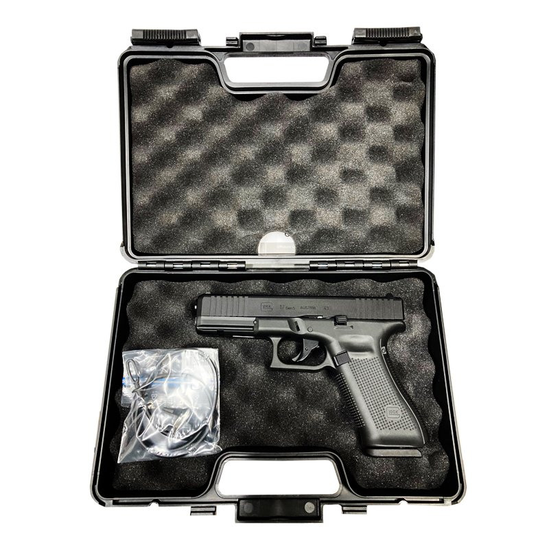 PISTOLA GLOCK 17 CAL. 43 TRAUMATICA 5 JOULE CO2 #2110000 - Imagen 4