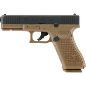PISTOLA GLOCK 17 GEN5 4,5 NEGRA/COYOTE CO2 BALIN #58470