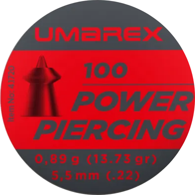 POSTON UMAREX POWER PIERCING 0,89 GR CAL. 5,5 100 UNID.