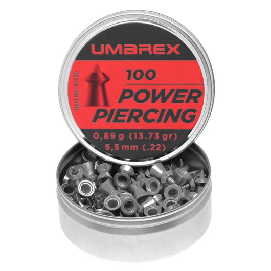 POSTON UMAREX POWER PIERCING 0,89 GR CAL. 5,5 100 UNID. - Imagen 2