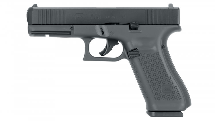 PISTOLA GLOCK 17 CAL. 43 TRAUMATICA 5 JOULE CO2 #2110000 - Imagen 2