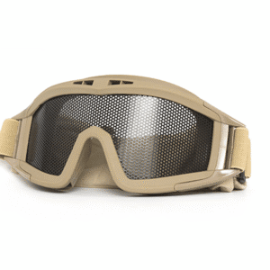 GAFA TACTICA CON MALLA PARA AIRSOFT COYOTE