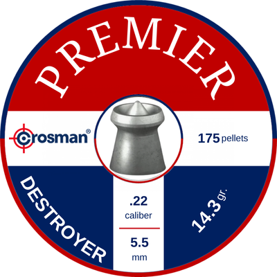 Lata Poston Crosman Destroyer hollow point calibre 5,5 / 175 unid.