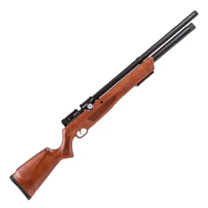 Rifle pcp Leviathan Avenger X1-AW MADERA cal. 5.5 + FUNDA + POSTONES DE REGALO