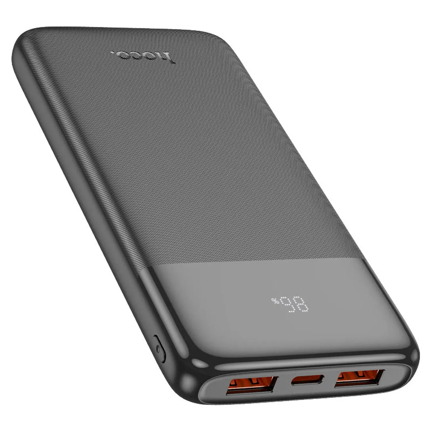 Powerbank Hoco J121 10,000mAh Fast 22.5W+PD20W con LED Negro #08985 - Imagen 2