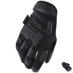 GUANTE PROTECCION GOMA ESDY NEGRO T/L