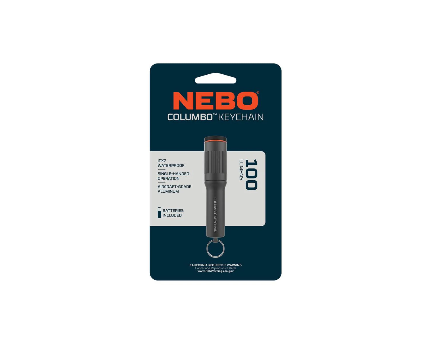 Linterna de llavero NEBO Columbo Keychain 100 Lúmenes LINTERNA - Imagen 5