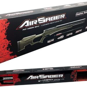 RIFLE PCP LANZADOR DE FLECHAS MODELO AIR SABER UMAREX + FUNDA DE REGALO PCP
