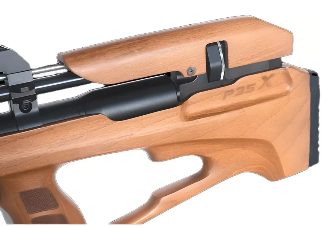 RIFLE PCP P35Xa CAL. 5,5 CAÑÓN 450mm MADERA + FUNDA + POSTONES - Imagen 3
