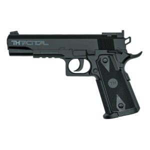PACK PISTOLA BALIN TH TACTICAL 1911 CAL. 4.5 / POLIMERO + 3 CO2 Y 500 BB DE REGALO