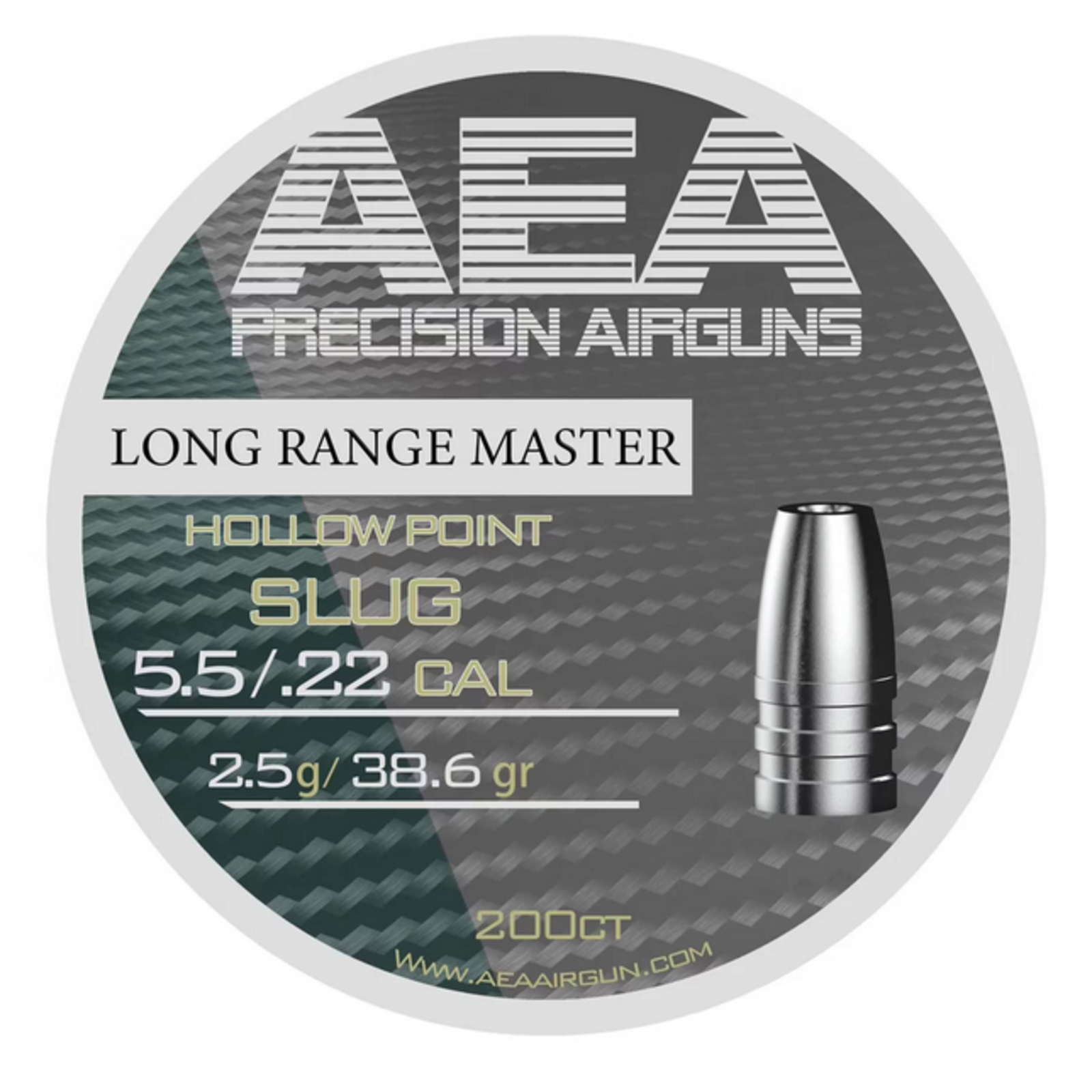 LATA POSTON AEA SLUG CAL 5.5 38,5 Gr. 200 Unid. CAL 5,5