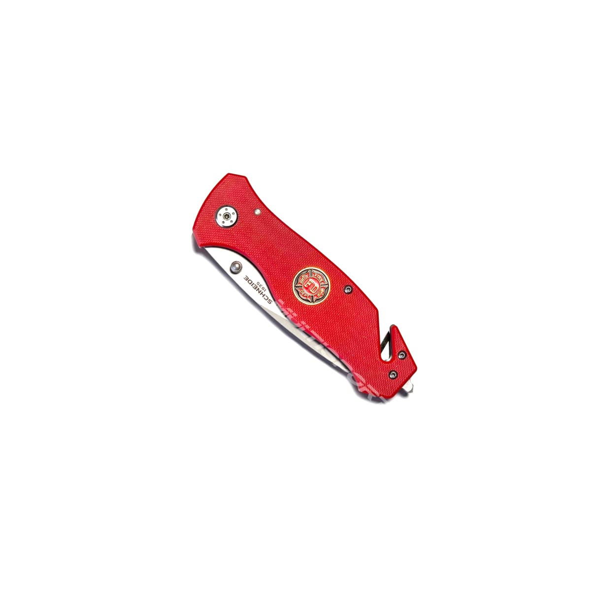 NAVAJA SCHNEIDE TAKTIK FEUER ROJO 440C G10 /61060 - Imagen 2