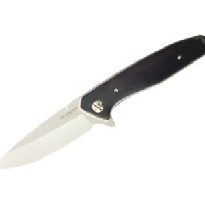 OK NAVAJA SCHNEIDE MESSER  MADERA OSCURA 440C /61051