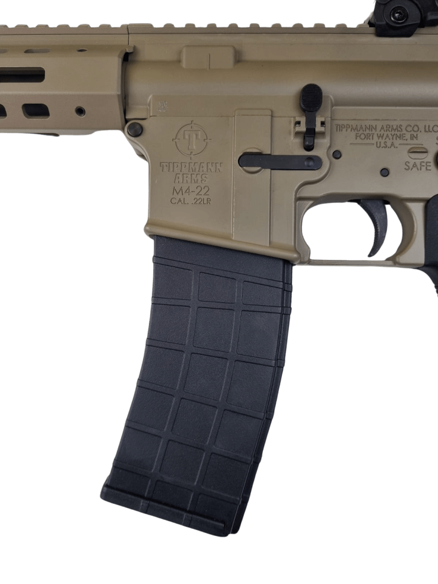 Rifle cal 22 LR Tippmann Modelo M4 -22 Elite-L FDE Color Coyote - Imagen 3