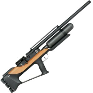 RIFLE PCP ACUTACT A2-B NOVA VISTA MADERA CAL. 5.5 mm. + FUNDA + POSTONES