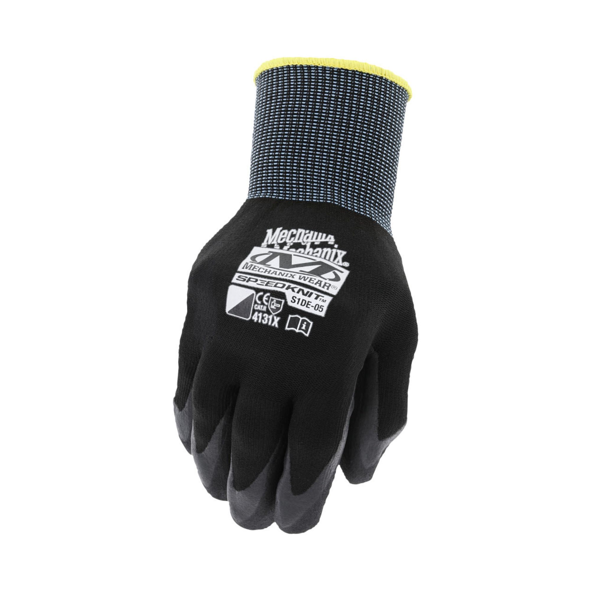 Guante Mechanix Speedknit Black Talla M S1DE-05-008