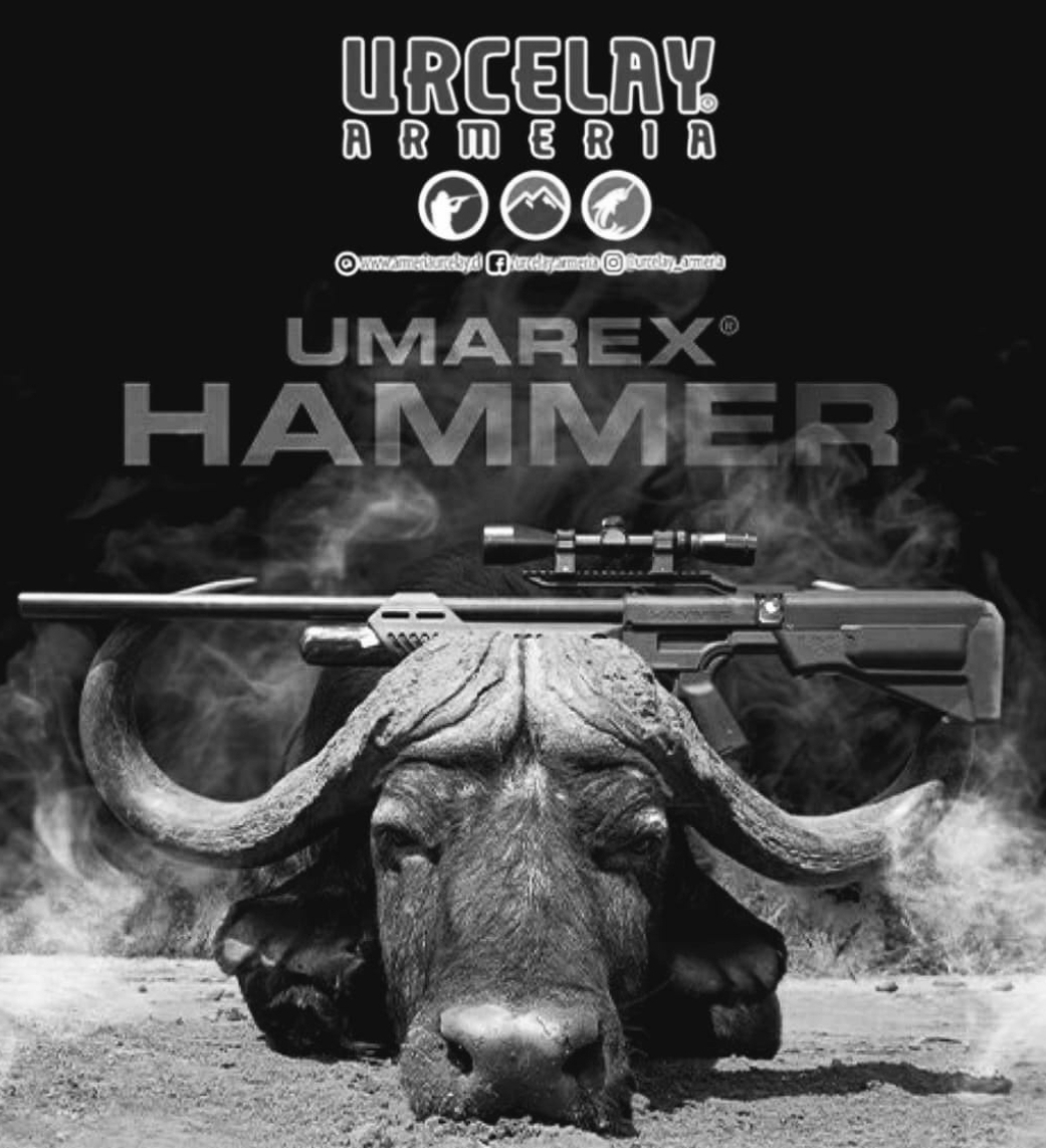 RIFLE PCP UMAREX HAMMER SEMI BULLPUP CAL .50 / FABRICADO EN EE.UU - Imagen 2