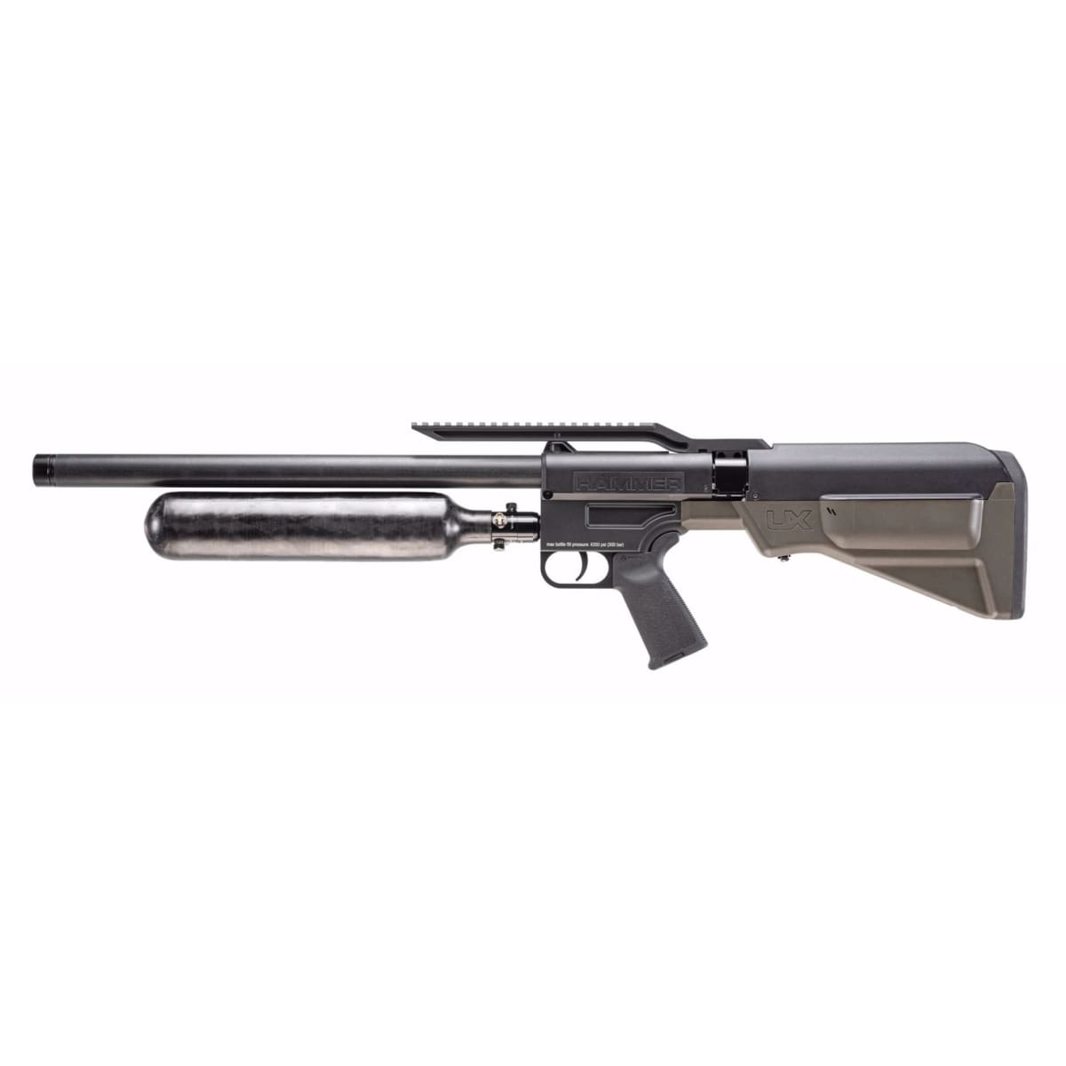 RIFLE PCP UMAREX HAMMER SEMI BULLPUP CAL .50 / FABRICADO EN EE.UU - Imagen 3