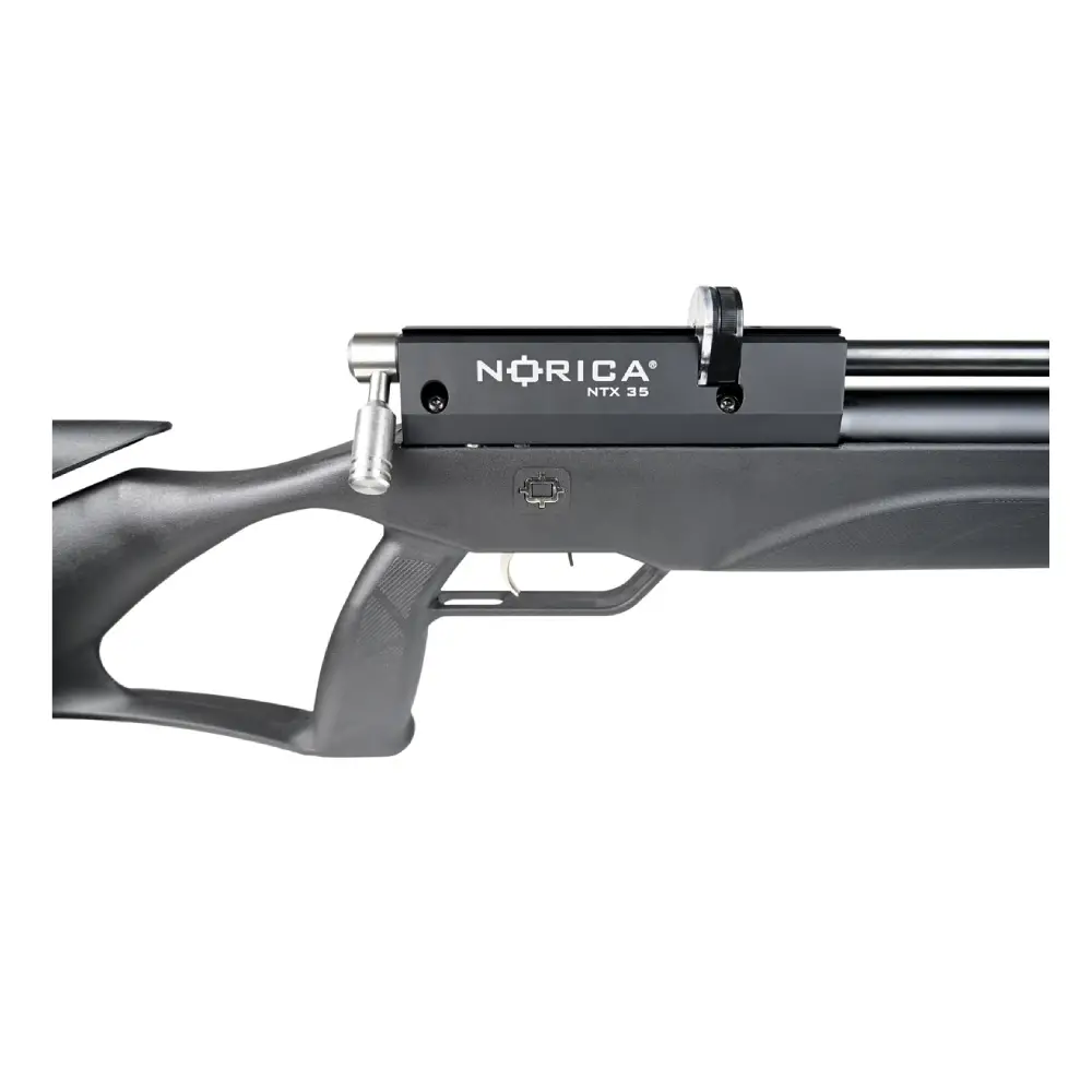 🔥¡OFERTA ESPECIAL! RIFLE PCP NORICA NTX35 BLACK CAL 5,5 + FUNDA + POSTONES DE REGALO - Imagen 2